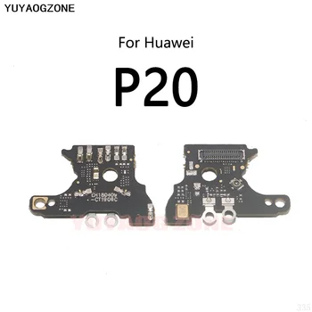 10 Шт./Лот Плата Микрофонного Модуля Для Huawei P20 Pro Сигнальная Антенна Подключение Микрофонной Платы Гибким Кабелем