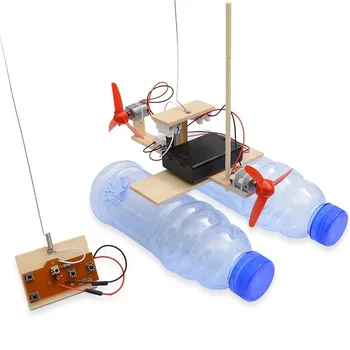 2021 Новая технология, маленькие игрушки, сделай САМ, модель ветряного корабля с дистанционным управлением, научный эксперимент, коллекция подарков для мальчиков