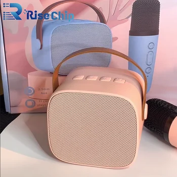 2023 Новый горячий Bluetooth динамик Портативный домашний Милый караоке Мини Беспроводной аудио с микрофоном K Song Family Singing Machine