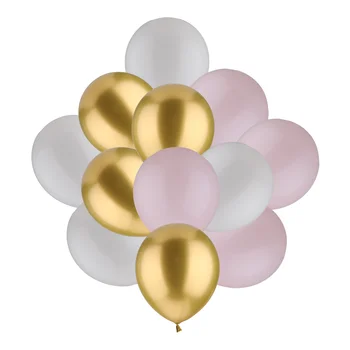 3 X (мульти) набора 10-дюймовых розовых латексных воздушных шаров для вечеринки, латексных воздушных шаров для вечеринки в честь дня рождения, воздушных шаров на день рождения