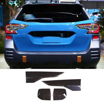 ABS Декоративная Накладка капотов заднего фонаря автомобиля, Защитная Наклейка заднего фонаря для Subaru Outback 2021-2023, Аксессуары для Автостайлинга