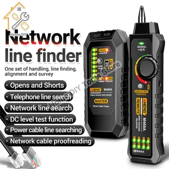 ANENG Network Cable Tracker M469A Сетевой анализатор RJ45 RJ11 Телефонная линия, детектор сетевых проводов, инструмент для измерения кабелей