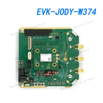 EVK-JODY-W374 802.11 a/b/ g/n/ac/ax (Wi-Fi, WiFi, WLAN), Bluetooth® 5 2,4 ГГц, оценочная плата 5 ГГц.
