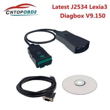Lexia 3 Diagbox 9.150 PP2000 Родная версия Для WIN10/11 J2534 Lexia Для Citroen/Peugeot Диагностический инструмент OBD2 Auto Scanner Tool
