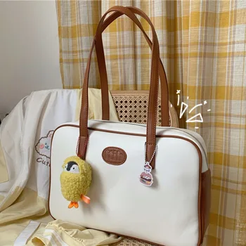 MBTI Женская сумка через плечо в японском стиле Jk из искусственной кожи, повседневная милая сумочка в стиле Лолиты, разноцветная женская сумка для пригородных поездок, подмышечная сумка