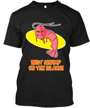 NWT Kamekona Shrimp, Вкусная островная Гавайская еда, винтажная футболка в стиле ретро, Размер S-4XL