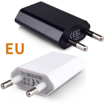 USB Зарядное устройство европейского стандарта Европейский USB адаптер питания EU Plug Настенное зарядное устройство для iphone Samsung LG G5 Зарядное устройство