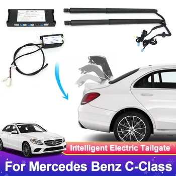 Автомобильное открывание багажника с электроприводом, Всасывающая Задняя дверь, Интеллектуальная стойка подъема задних ворот для Mercedes Benz C W205 2014 ~ 2022 Special