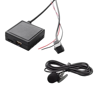 Автомобильный Bluetooth 5,0 AUX USB Музыкальный Адаптер Беспроводной Аудиокабель Адаптер Микрофона Для Pioneer Radio P99 P01 Запасные Части Для IP-Шины