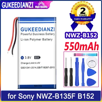 Аккумулятор GUKEEDIANZI NWZ-B152 (361843 2 линии) 550 мАч для Sony NWZ-B135F B152 NWZ-B172F NWZ-B162F B173F B183F Batteria