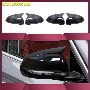 Для BMW New X1 U11 U12 2023 2024 Крышка Зеркала заднего Вида в стиле Клаксона, Дополнительные Автомобильные Аксессуары, 2 Крышки Боковых зеркал Заднего Вида