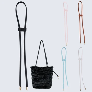 Женская Съемная сумка, сменный ремешок, сумка-мешок, веревка на шнурке, сумка из искусственной кожи, ремень, рюкзак, Карманный аксессуар для кошелька