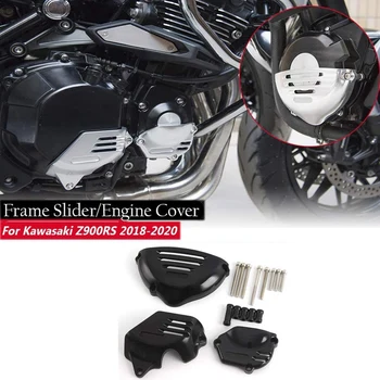 Защитная Крышка Двигателя Мотоцикла Модифицированный Защитный Блок Двигателя Мотоцикла Для Kawasaki Z900RS 2018 2019 2020 2021