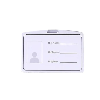 Идентификационная бирка из алюминиевого сплава, именной бейдж, футляр для пропуска на служебный автобус, крышка для карточки сотрудника, металлический сертификат, футляр для удостоверения личности.