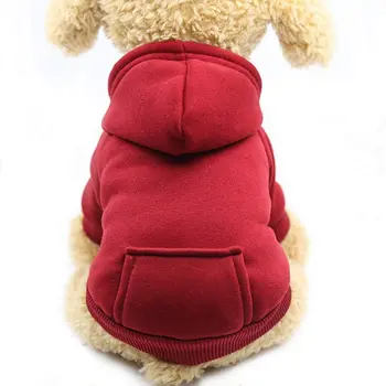 модный Фокус на новых зимних толстовках с капюшоном для собак, толстовках с карманами, хлопчатобумажной теплой одежде для маленьких собак, пальто для чихуахуа, одежде