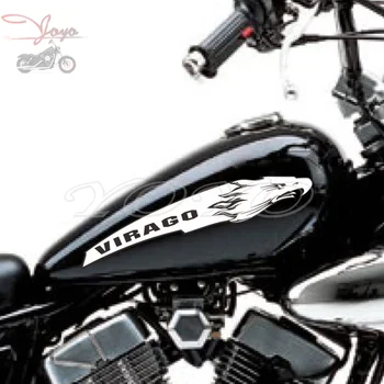 Наклейки с надписями на заказ, Наклейка с логотипом Eagle Head, наклейки с бензобаком, Виниловая наклейка для Yamaha XV250 400 535 Virago