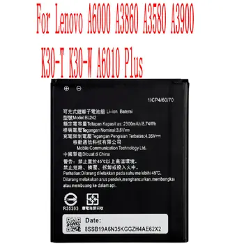 Новый Высококачественный Аккумулятор BL242 Для Мобильного телефона Lenovo A6000 A3860 A3580 A3900 K30-T K30-W A6010 Plus