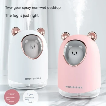 Новый милый питомец cute bear увлажнитель воздуха USB mini car air purifier home small hydration творческий увлажнитель воздуха