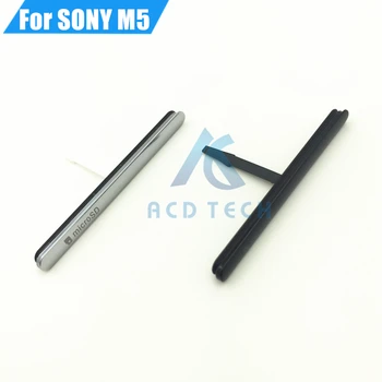 Оригинальный Новый Водонепроницаемый Порт Для Карт microSD Слот Для SIM-карты Пылезащитная Заглушка для Sony Xperia M5 E5603 E5606 E5653 M5 Dual