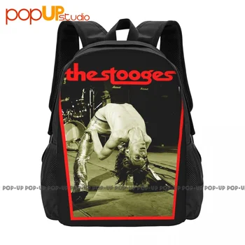 Рюкзак The Stooges Iggy Pop Punk Rock Band P-14 Большой емкости С Принтом, Тренировочная Спортивная Сумка, Рюкзак Для верховой езды