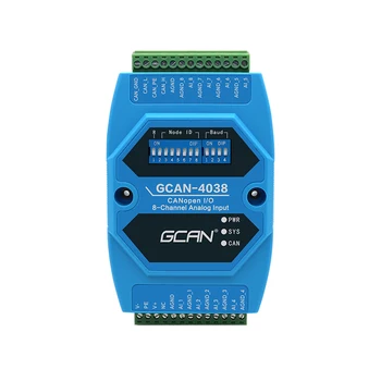 Соединитель ввода-вывода с аналоговым входом 8 с интерфейсом CANopen для Систем управления промышленной автоматикой CAN