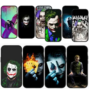 Фильм J-Jokers DC Comics Cover Чехол для Телефона Apple iPhone 15 14 13 12 11 Pro XS Max XR 6 SE 6S Plus + 14 + SE Мягкий Корпус