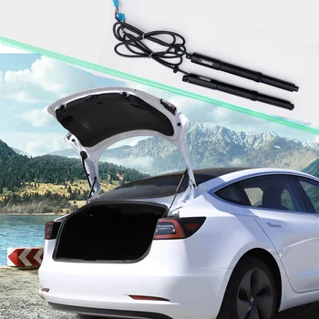 Электронные автоматические подъемники багажника с электроприводом для Tesla Model 3 S Управление с помощью приложения с сенсорным экраном Водонепроницаемая стойка